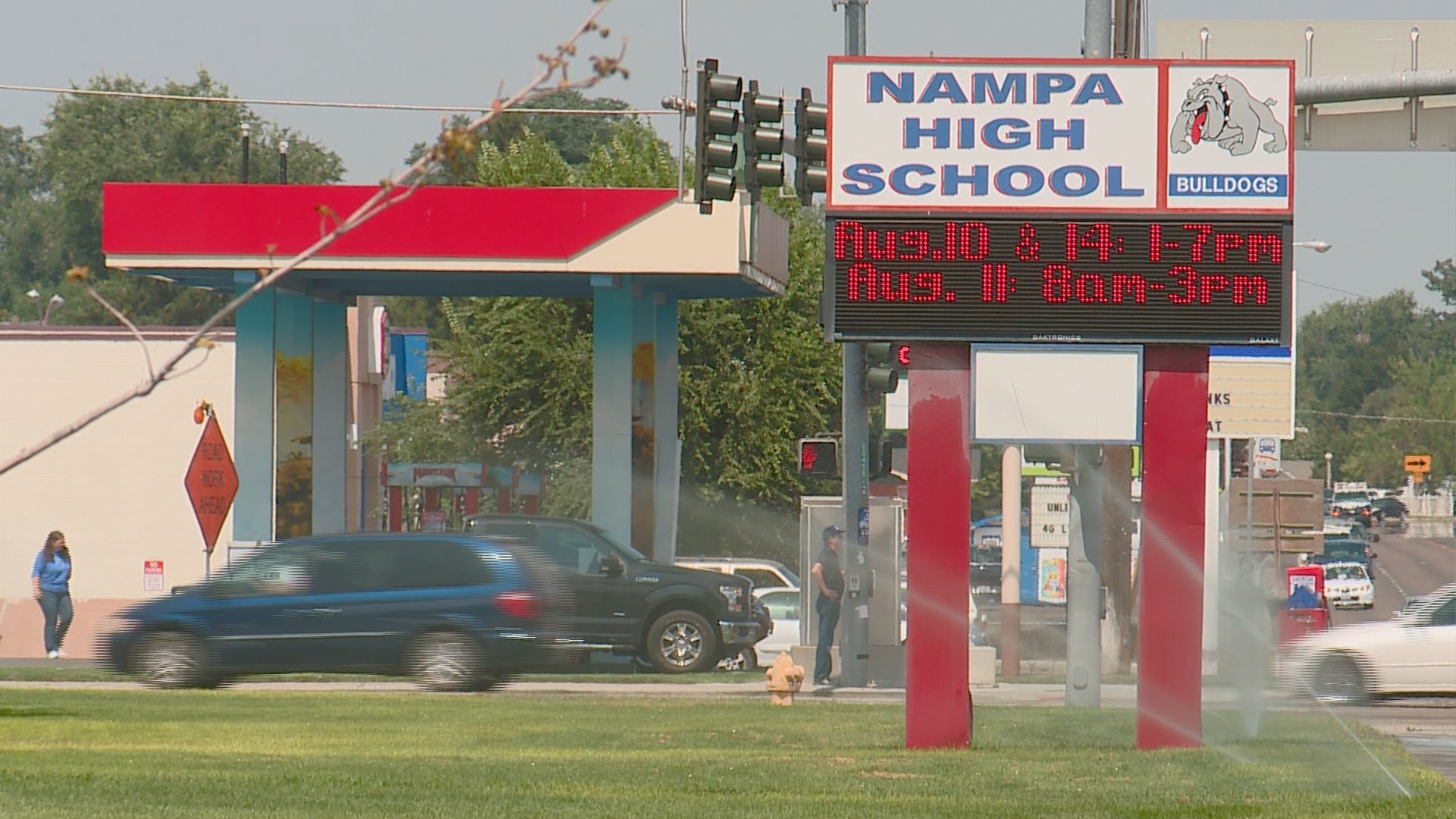 Boy hit by minivan near Nampa High | ktvb.com